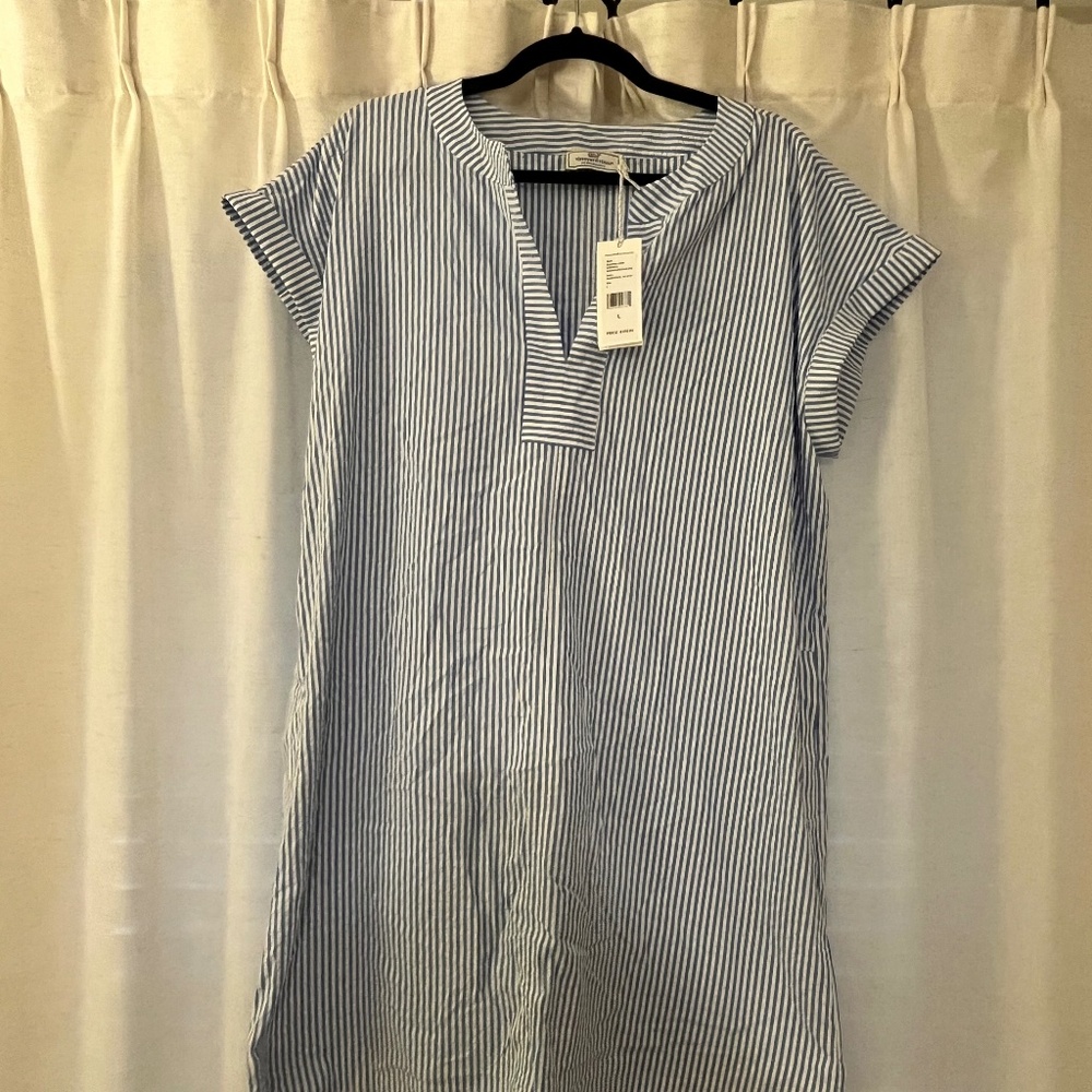 Vineyard Vines NWT Blue Striped Sundress